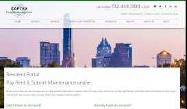 
							         Resident Portal | Captex Property Management								  
							    
