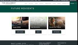
							         Resident Portal for Salt Lake City The Hillcrest								  
							    