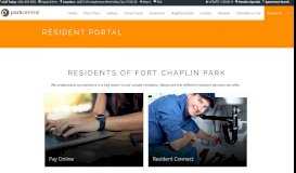 
							         Resident Portal for West Valley City Park Central								  
							    