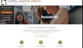
							         Resident Portal – Griffis Lakeline Station | Griffis Residential								  
							    