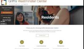 
							         Resident Portal – Griffis Westminster Center | Griffis Residential								  
							    