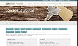 
							         Resident Portal | HallKeen Management								  
							    