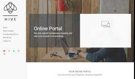 
							         Resident Portal - Hive Apartments								  
							    
