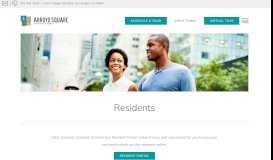 
							         Resident Portal Information and Link | Arroyo Square Apartments								  
							    