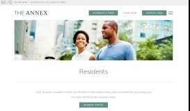 
							         Resident Portal Information | The Annex Apartments								  
							    