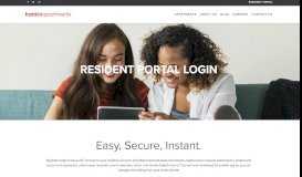 
							         Resident Portal Links — Hankin Apartments								  
							    