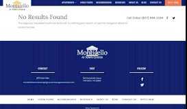 
							         Resident Portal | Monticello at Town Center Apartments								  
							    