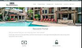 
							         Resident Portal - Resident Login for Huntington Glen Apartments								  
							    