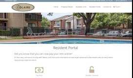 
							         Resident Portal - Resident Login for Solaire Apartments								  
							    