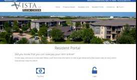 
							         Resident Portal - Resident Login for The Vista at Plum Creek								  
							    
