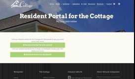 
							         Resident Portal - The Cottages								  
							    