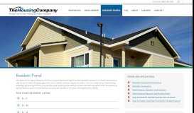 
							         Resident Portal - The Housing Company								  
							    