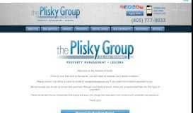 
							         Resident Portal - The Plisky Group								  
							    