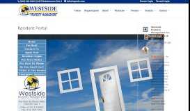 
							         Resident Portal - Westside Property Management								  
							    