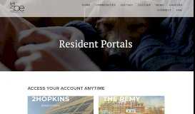 
							         Resident Portals — LIVEbe Communities								  
							    