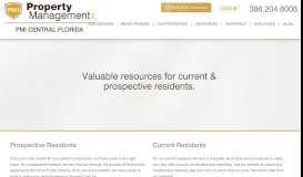 
							         Resident Resources - PMI Central Florida								  
							    