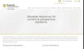
							         Resident Resources - PMI Virginia								  
							    