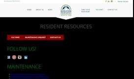 
							         Resident Resources - Rookwood Properties								  
							    