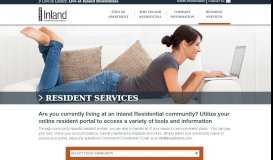 
							         Resident Services | Inland Residential Real Estate Services								  
							    