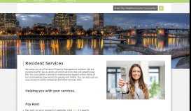
							         Resident Services - Princeton Property Management | OR and WA Area								  
							    