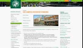 
							         Resident Student Parking | Cleveland State University								  
							    