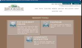 
							         Resident Tools - Brookside Senior Apartments								  
							    