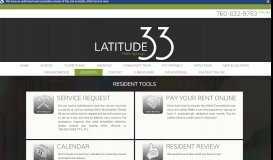 
							         Resident Tools - Latitude 33								  
							    