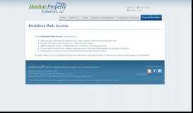 
							         Resident Web Access - Absolute Property Solutions								  
							    