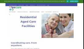 
							         Residential Aged Care - Leecare Solutions								  
							    