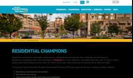 
							         Residential | Champions | Arlington Transportation Partners								  
							    