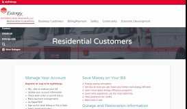 
							         Residential Customers | Entergy New Orleans | We Power Life								  
							    
