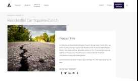 
							         Residential Earthquake-Zurich - Arrowhead General Insurance ...								  
							    