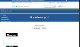 
							         Residential Homelife Support | Cox Communications								  
							    