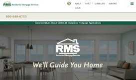
							         Residential Mortgage Services: Home Mortgage Company								  
							    