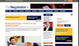 
							         Residential People – the free-to-list property portal - The Negotiator								  
							    