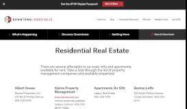 
							         Residential Real Estate - Downtown Sioux Falls								  
							    