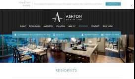 
							         Residents | Ashton South End Apartments								  
							    