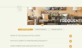 
							         Residents - Brookside Apartments								  
							    