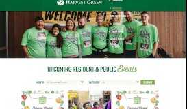 
							         Residents Calendar | Harvest Green in Richmond, TX								  
							    
