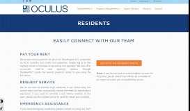 
							         Residents - Oculus Realty, LLC - Washington, DC								  
							    