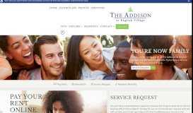
							         Residents - The Addison at English Village								  
							    