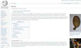 
							         Resin - Wikipedia								  
							    