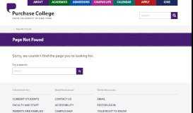 
							         Resolving MyHeliotrope Login Issues • Campus ... - Purchase College								  
							    