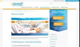 
							         Resource Center | Fastaff Travel Nursing								  
							    