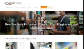 
							         Resource Center | SmartBiz Loans								  
							    
