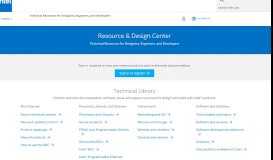 
							         Resource & Design Center for Development with Intel								  
							    