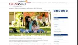 
							         Resource fair offers support for students with children – Fresno State ...								  
							    