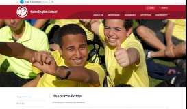 
							         Resource Portal - Cairo English School								  
							    