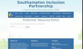 
							         Resource Portal - Southampton Inclusion Partnership								  
							    