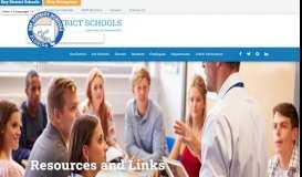 
							         Resources and Links - Bay District Schools								  
							    